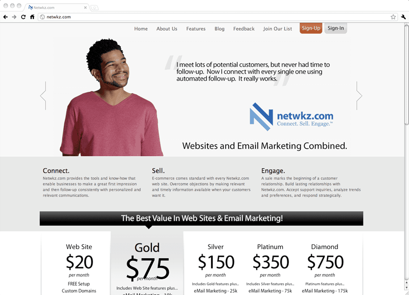 Web & Email Marketing Agency screenshot